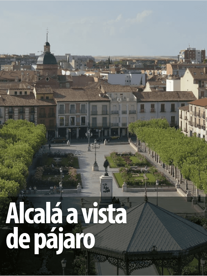 Alcalá a vista de pájaro