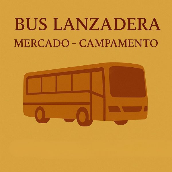 Bus Lanzadera Mercado Romano - Campamento Romano