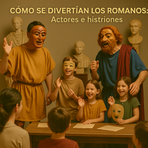 Cómo se divertían los romanos: Actores e histriones romanos
